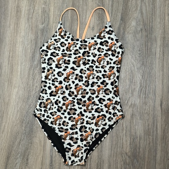 Buc-ee's‎ Cheetah Girls One Piece Bathing Suit Size Youth Small - Picture 1 of 7
